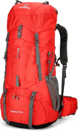 🎒 75L Waterproof Hiking Backpack with Rain Cover & Shoe Compartment – Built for Adventure & Survival! 🏕️🌧️