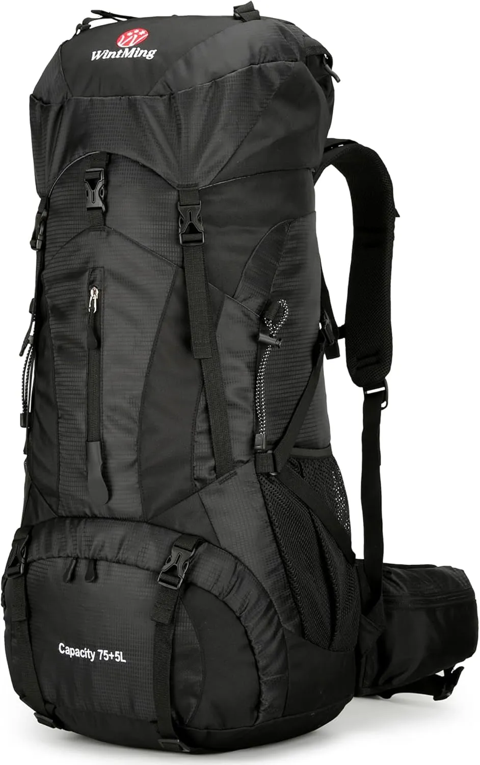🎒 75L Waterproof Hiking Backpack with Rain Cover & Shoe Compartment – Built for Adventure & Survival! 🏕️🌧️