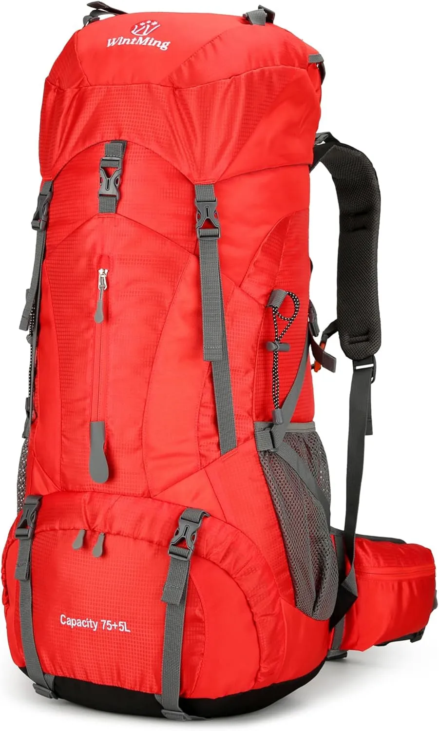 🎒 75L Waterproof Hiking Backpack with Rain Cover & Shoe Compartment – Built for Adventure & Survival! 🏕️🌧️