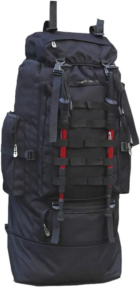 100L Tactical Rucksack Backpack,Large capacity design, the bottom can be expanded 16cm,Hiking Backpack for Men Military Camping Rucksack Travel Daypack,A