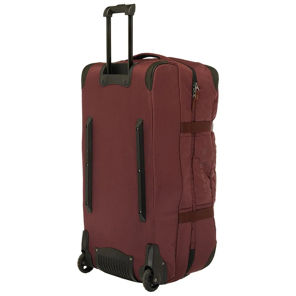 110L Split Roller Wheeled Bag (Burgundy)