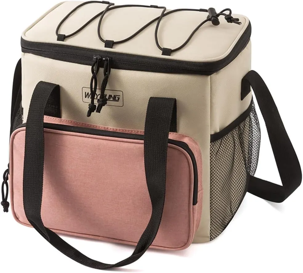 14L Cooler Bag Leakproof Lunch Box Insulated Lunch Bag Thermal Camping Coolers Picnic Bag
