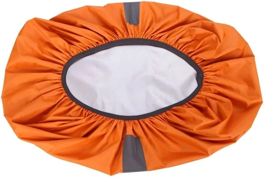 1pc 20-100L Adjustable Reflective Backpack Rain Cover Portable Waterproof Outdoor Accessories Camping Hiking Raincover