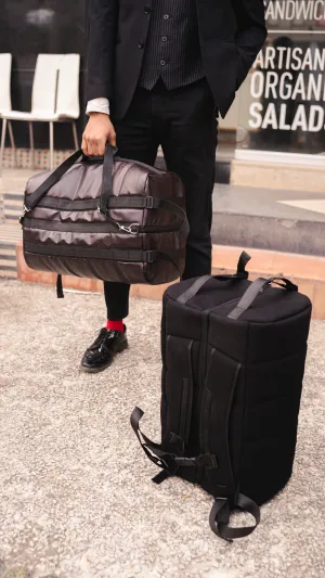 2 in 1 Sandwich Style Duffle Rucksack //