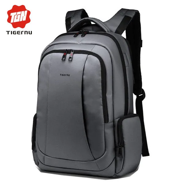 2017 Tigernu Large Capacity Anti-theft Waterproof Mochila Women's Men's Backpacks Bags Casual Business Laptop Backpack 17 Inch