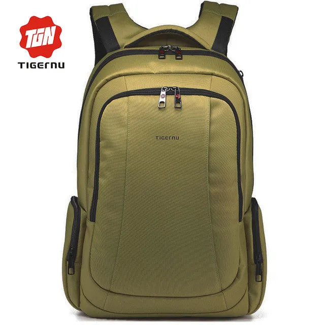 2017 Tigernu Large Capacity Anti-theft Waterproof Mochila Women's Men's Backpacks Bags Casual Business Laptop Backpack 17 Inch