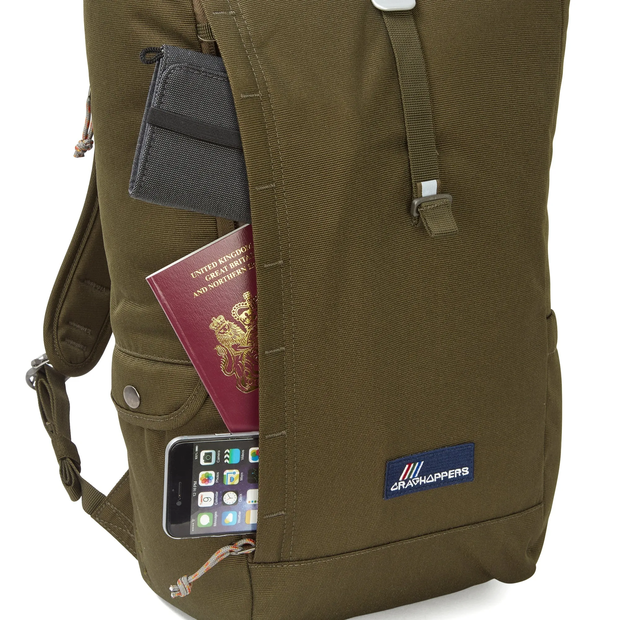 20L Kiwi Classic Rolltop Backpack - Woodland Green