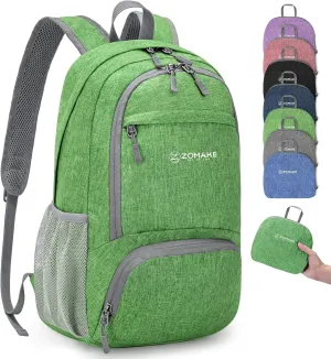 20L Lightweight Packable Hiking Backpack - Small Travel Hiking Daypack - Tear Resistant Foldable Day Pack for Camping