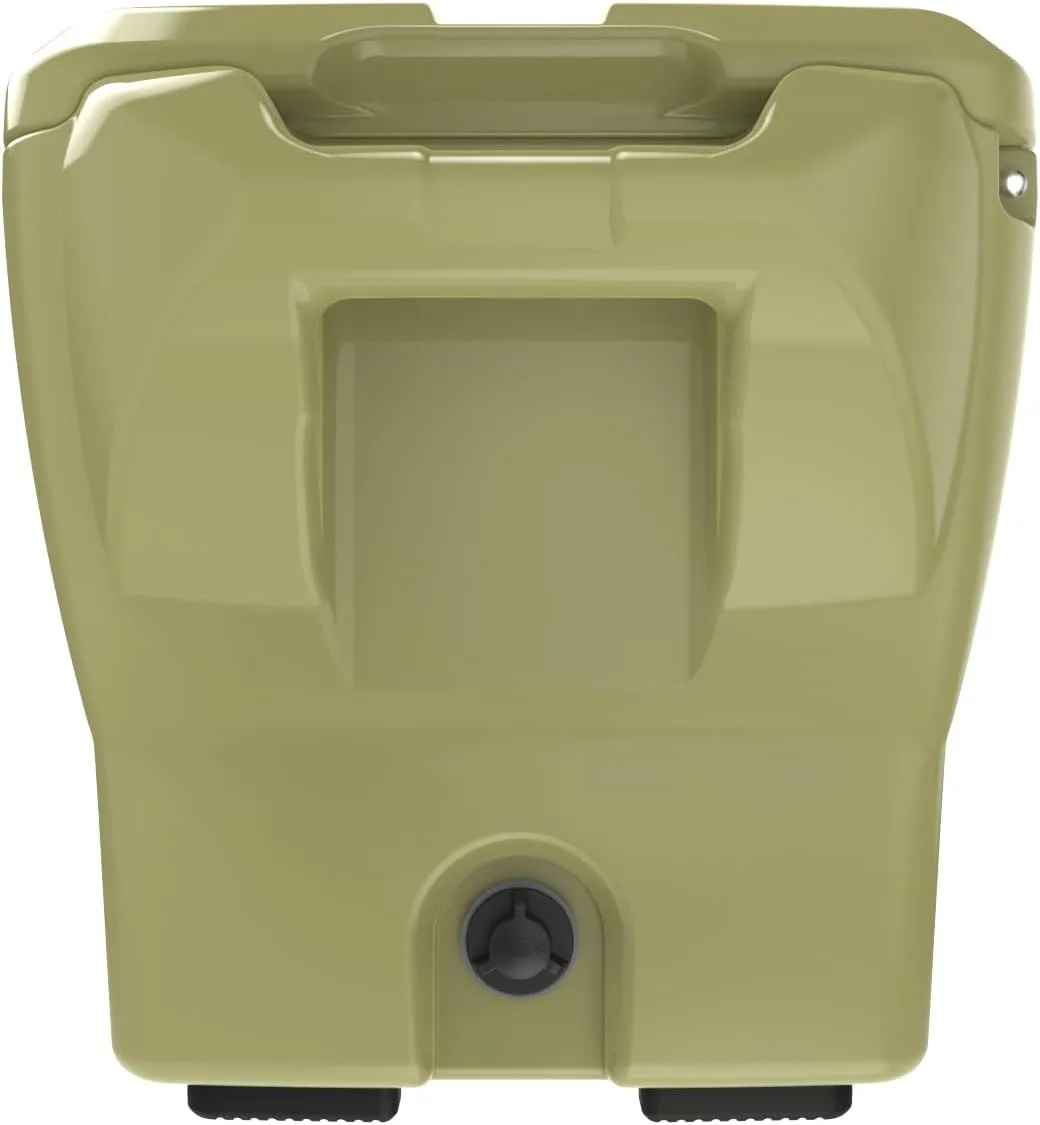 22 Quart Hard Cooler Insulated Portable Ice Chest Box for Beach, Drink, Beverage, Camping, Picnic, Hunting, Fishing, Boat, Made in USA