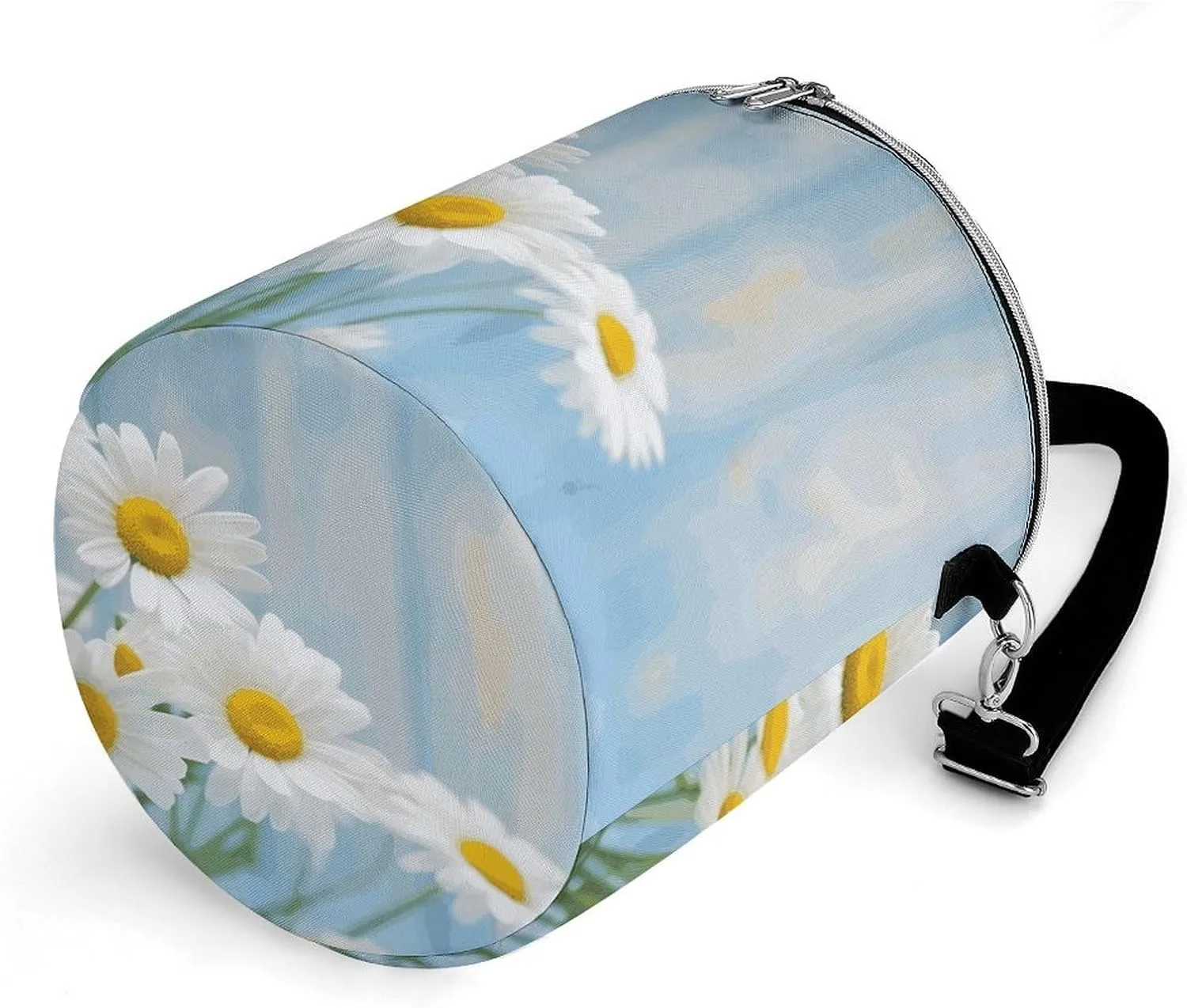 24 Cans Collapsible Soft Cooler Bag,Elegant Spring Daisy Flowers Large Leakproof Camping Cooler,Portable Travel Cooler for Picnic, Camping, Beach, Trip