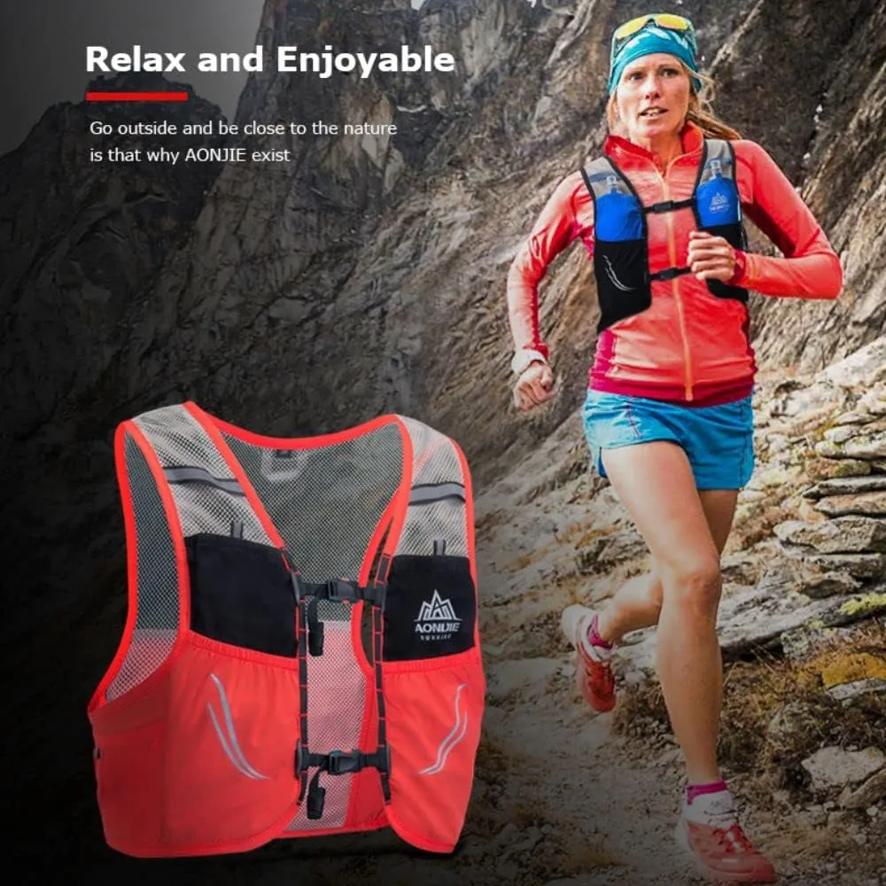 2.5L Hydration Backpack Vest Running Race Vest Breathable Lightweight Pack for Cycling Hiking Camping