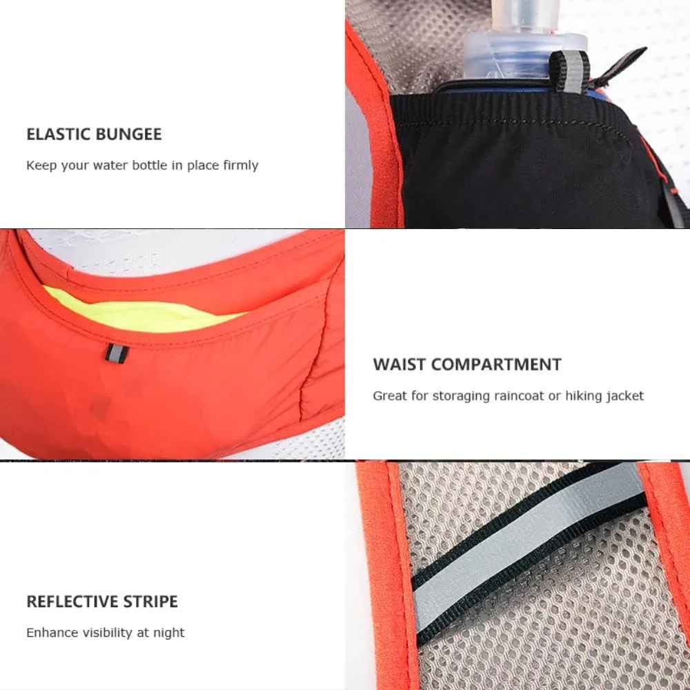 2.5L Hydration Backpack Vest Running Race Vest Breathable Lightweight Pack for Cycling Hiking Camping