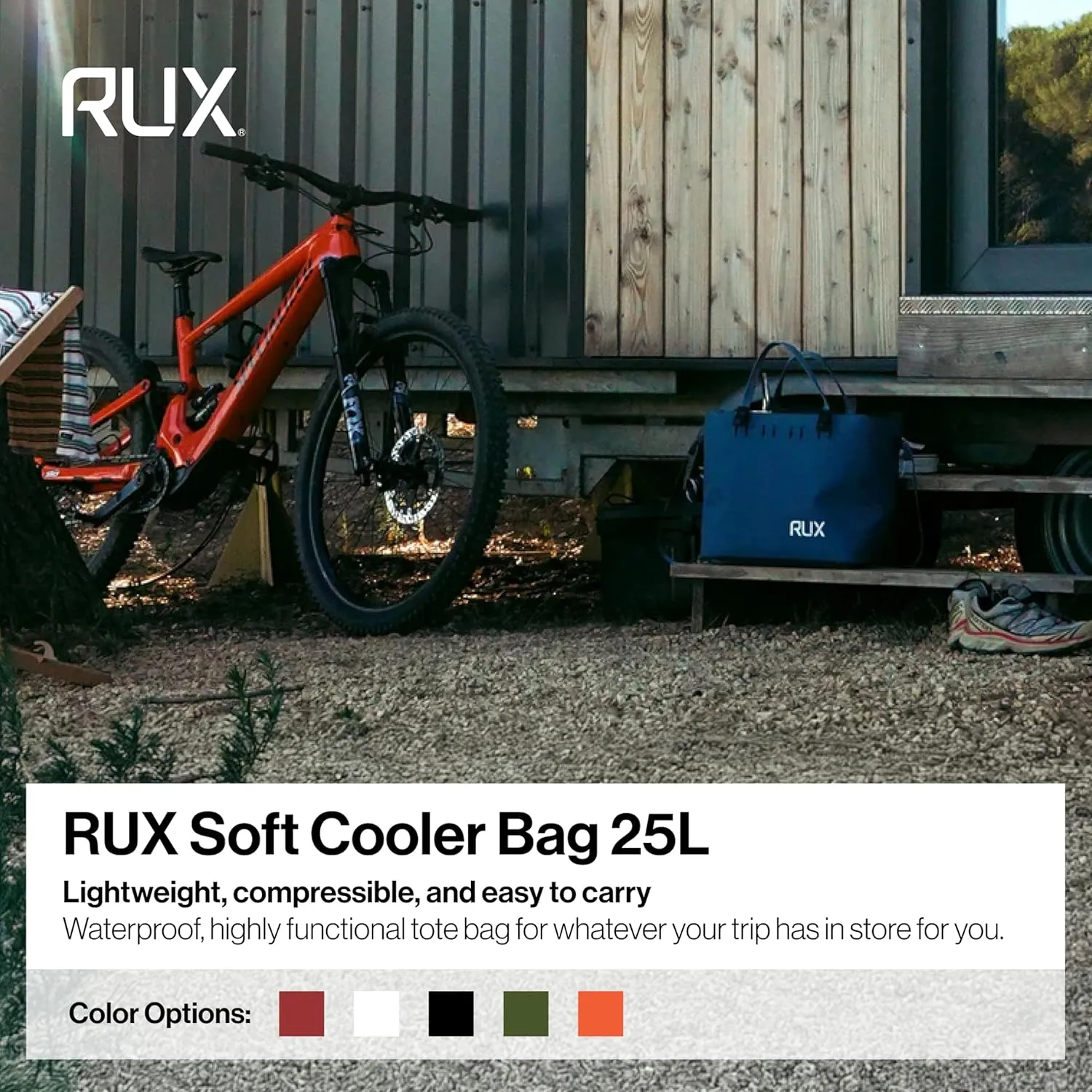25L Soft Cooler Bag - Adventure-Ready Modular Cooler - Waterproof, Lightweight, Highly Functional Cooler Bag, and Perfect for Overlanding, Camping, and Van Life