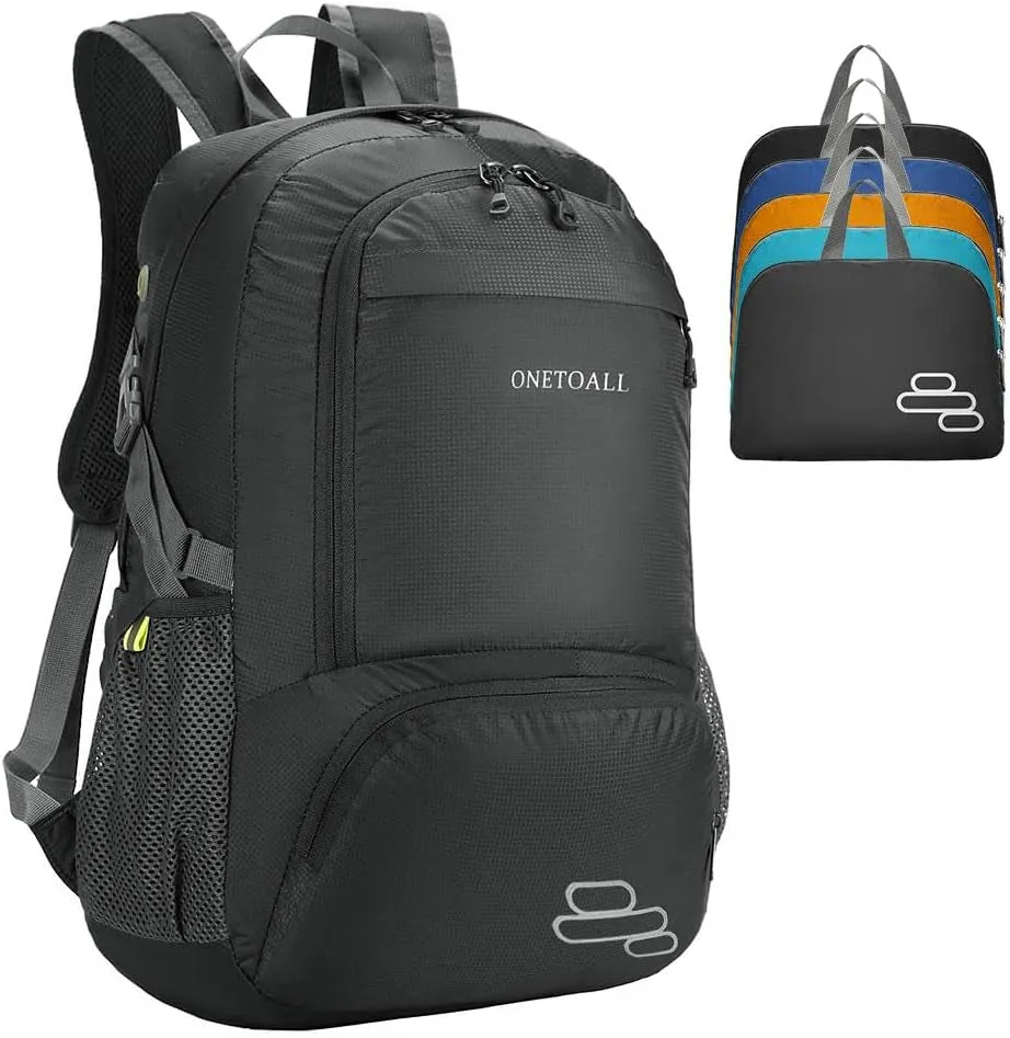 30L Packable Backpack, Lightweight Hiking Backpacks, Foldable Water Resistant Travel Hiking Camping Daypack Backpack
