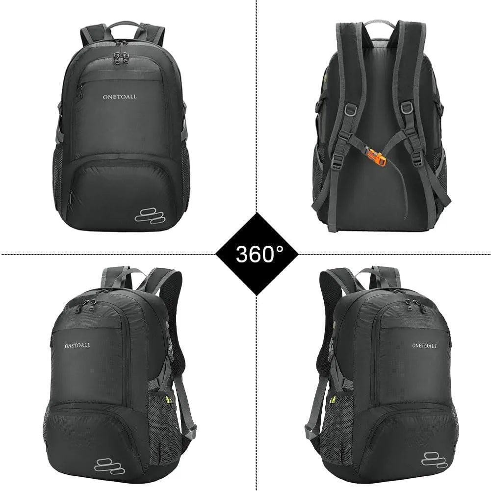 30L Packable Backpack, Lightweight Hiking Backpacks, Foldable Water Resistant Travel Hiking Camping Daypack Backpack
