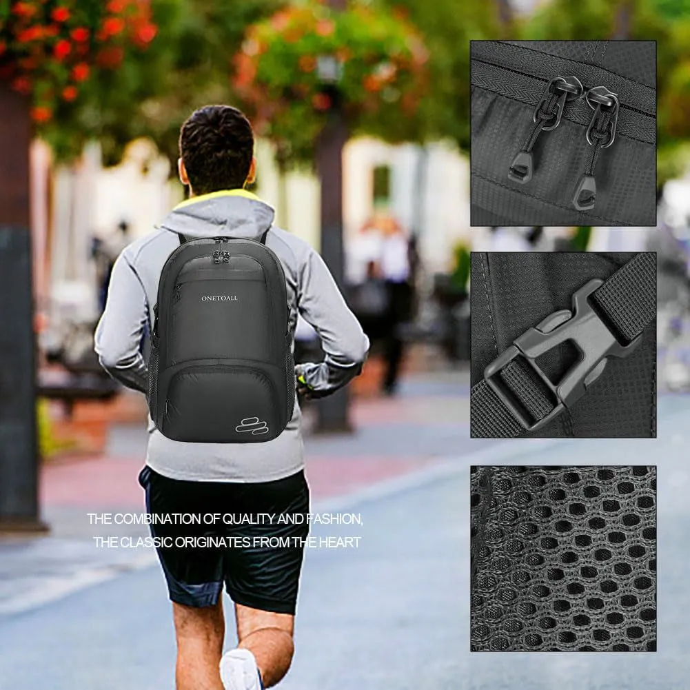 30L Packable Backpack, Lightweight Hiking Backpacks, Foldable Water Resistant Travel Hiking Camping Daypack Backpack
