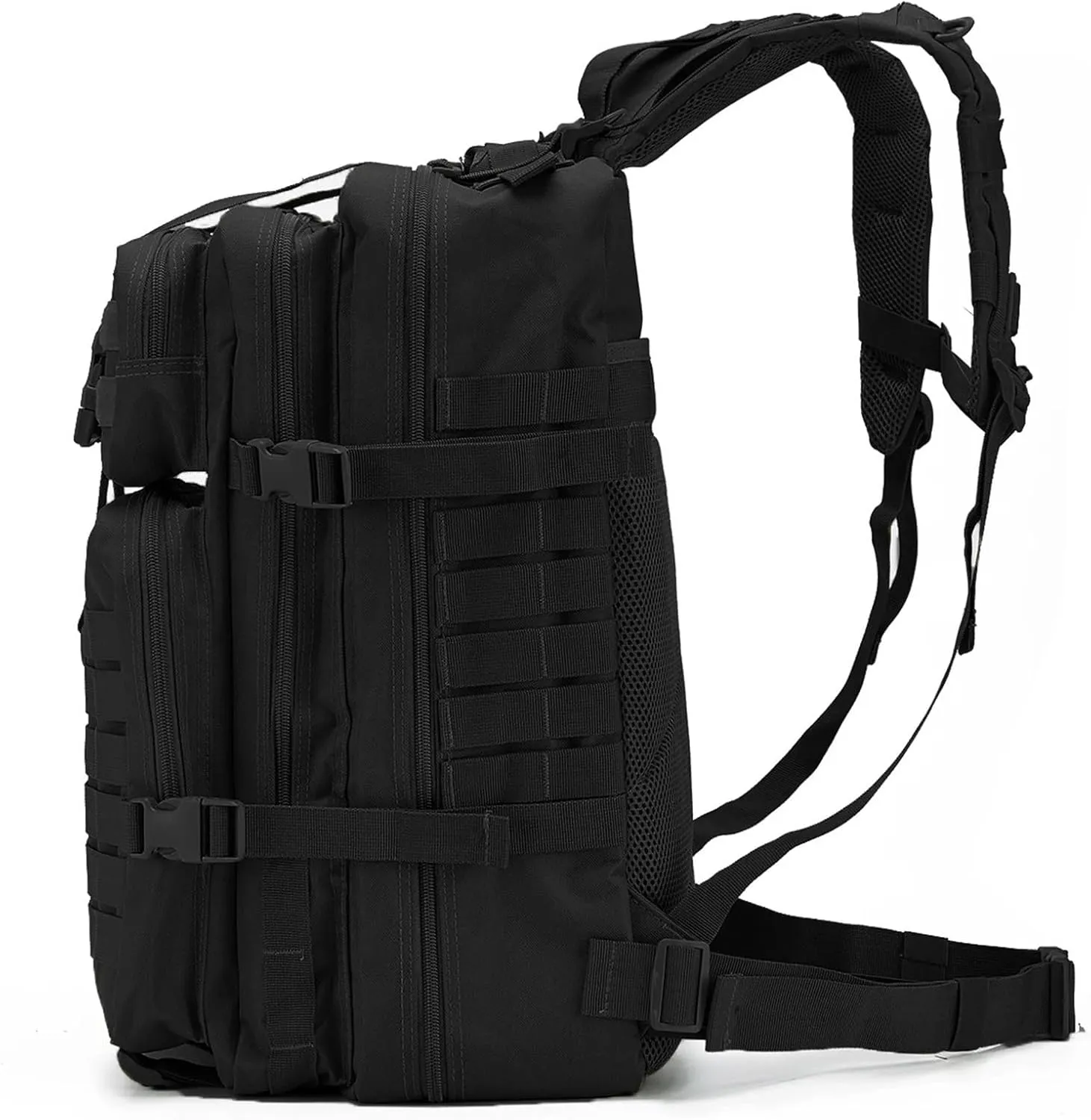 30L Tactical Backpacks Man Traveling Bags Survival Outdoor 3P Assault Pack EDC Molle Pack Hiking Trekking Hunting Bag(CAMO)