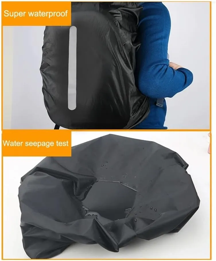 30L/60L Reflective Waterproof Backpack Rain Cover Outdoor Night Cycling Hiking Climbing Safety Raincover Case Bag Backpack Cover