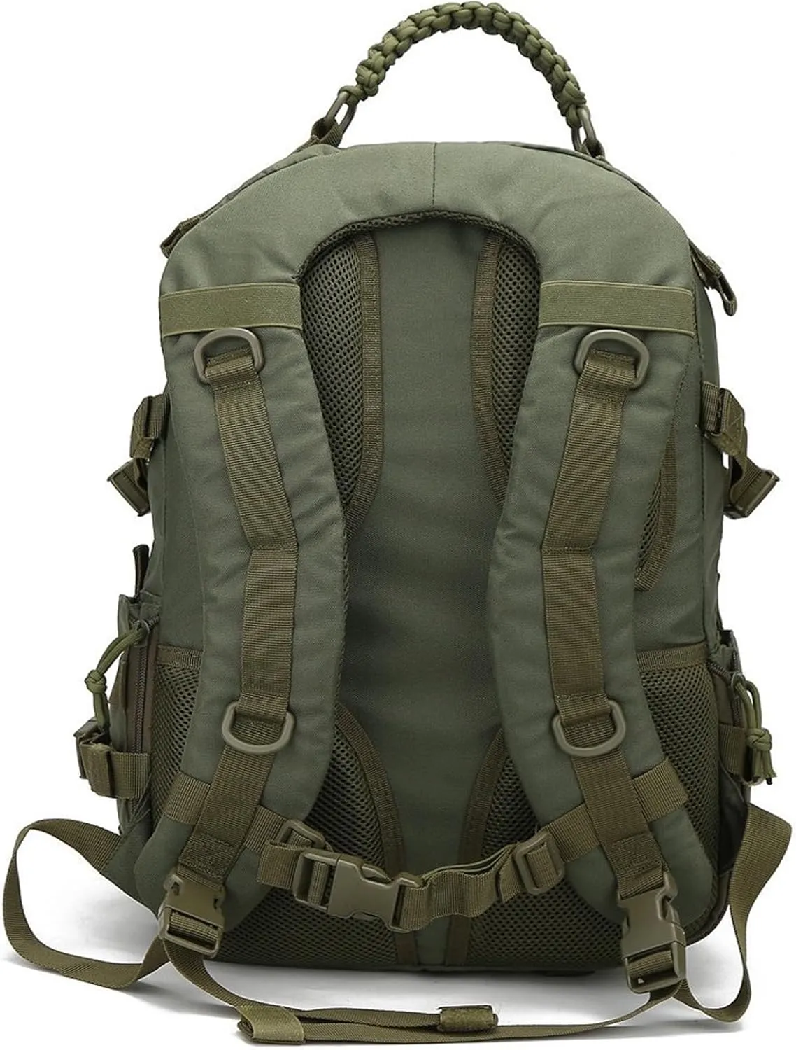 35L 1000D Nylon Camping Backpack Waterproof Trekking Fishing Hunting Bag Outdoor Tactical Molle Climbing Rucksack Bag (CP)