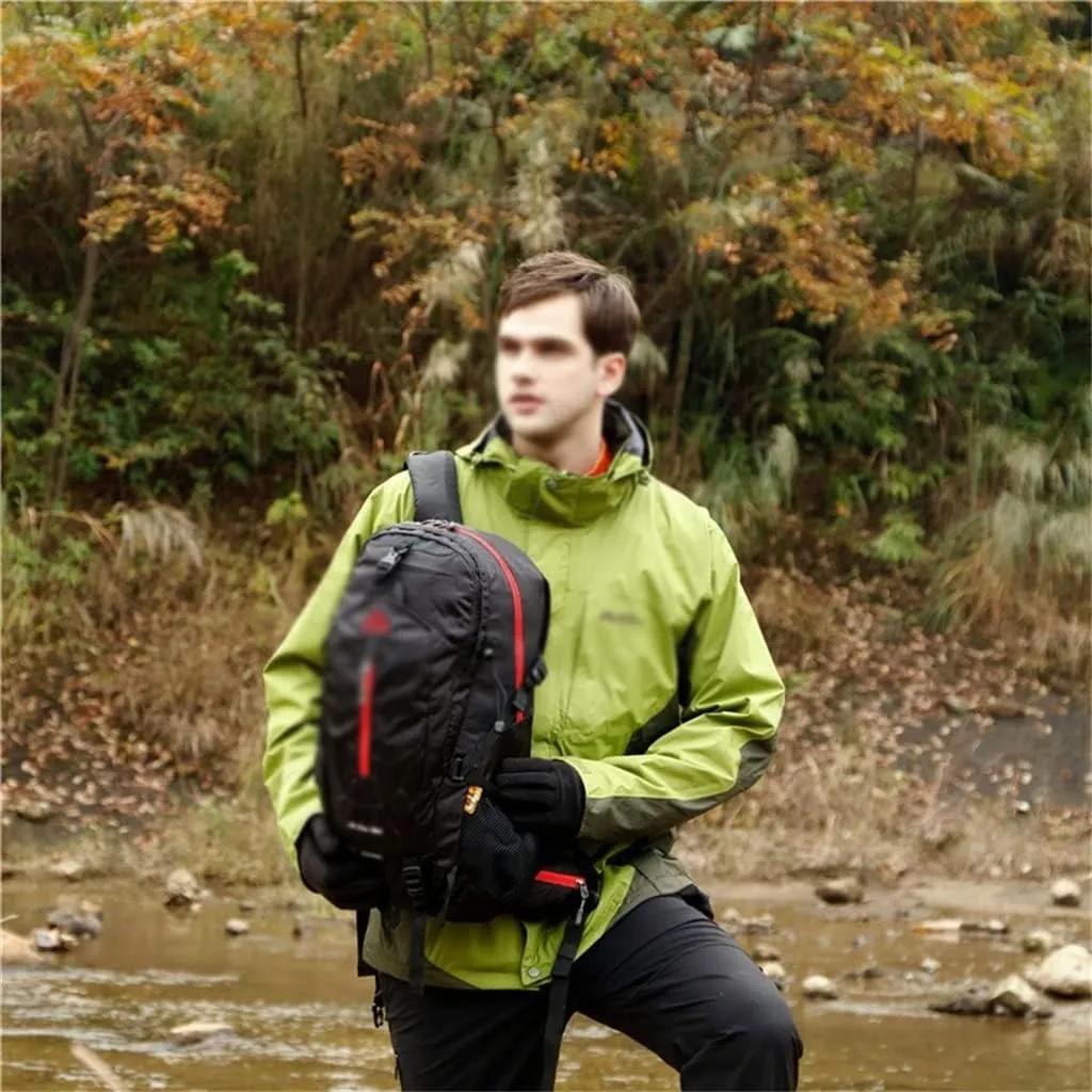 38L Mountaineering Sports Backpack Mountaineering Travel Bag Leisure Outdoor Hiking Rucksack(A)