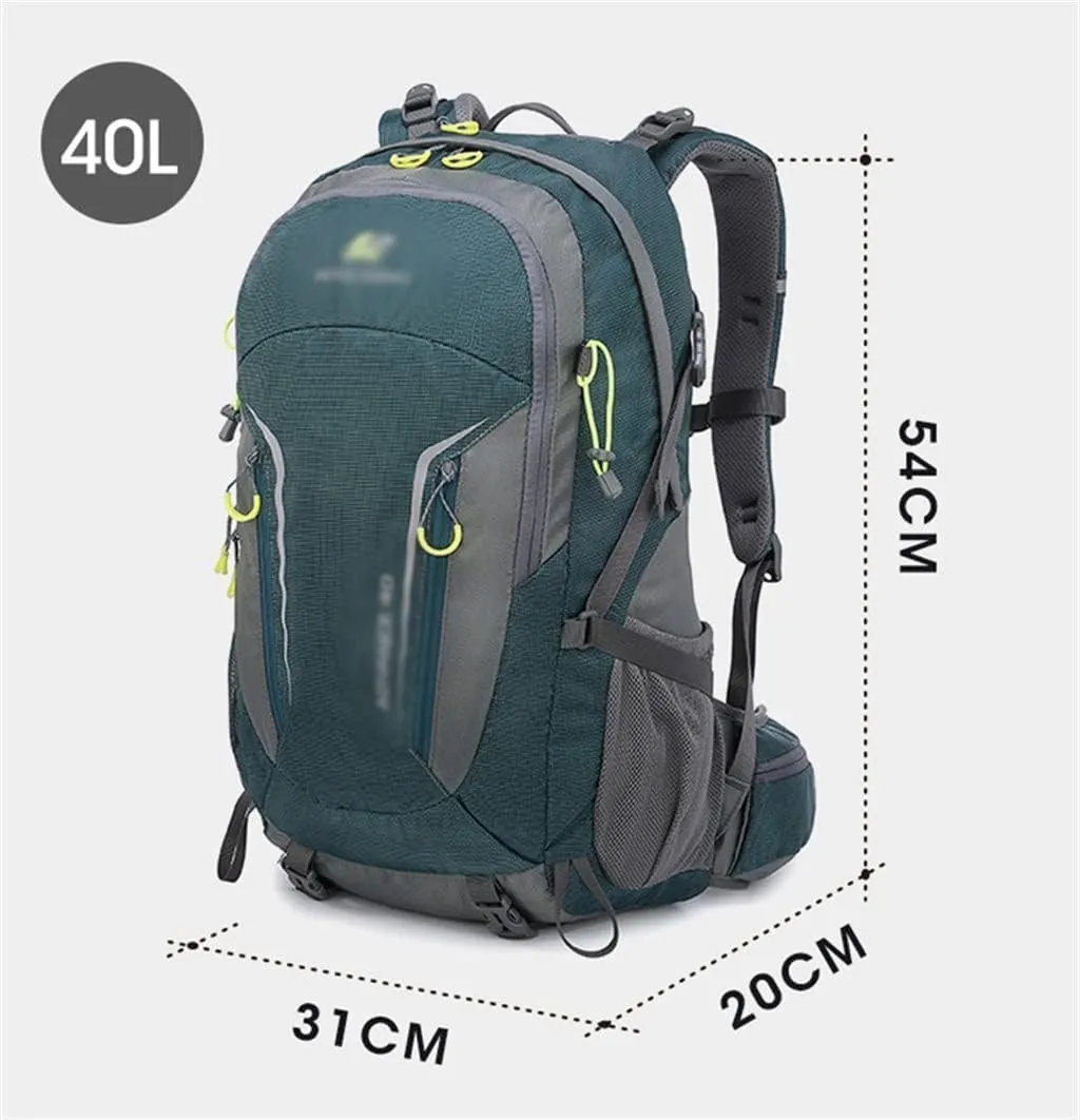 40L Sports Travel Backpack Outdoor Camping Rucksack Hiking Backpack Mountaineering Bag(D)