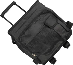 43L Rolling Cooler Bag - Water - Guard Leakproof Insulated 600D Oxford Cloth with Trolley for Camping, Outdoor Picnics, Travel, and More