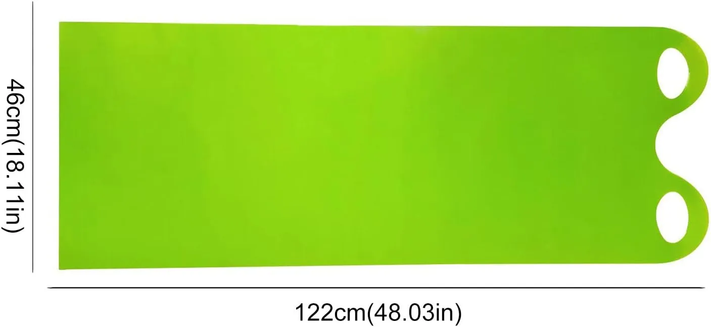 48 Inch Snow Sled for Kids,Thickened Plastic Lightweight Snow Sleds with Handles,Roll Up Flexible Durable Snow Board Winter Downhill Sprinter Sledding for Grass Snow Outdoor Sand Beach