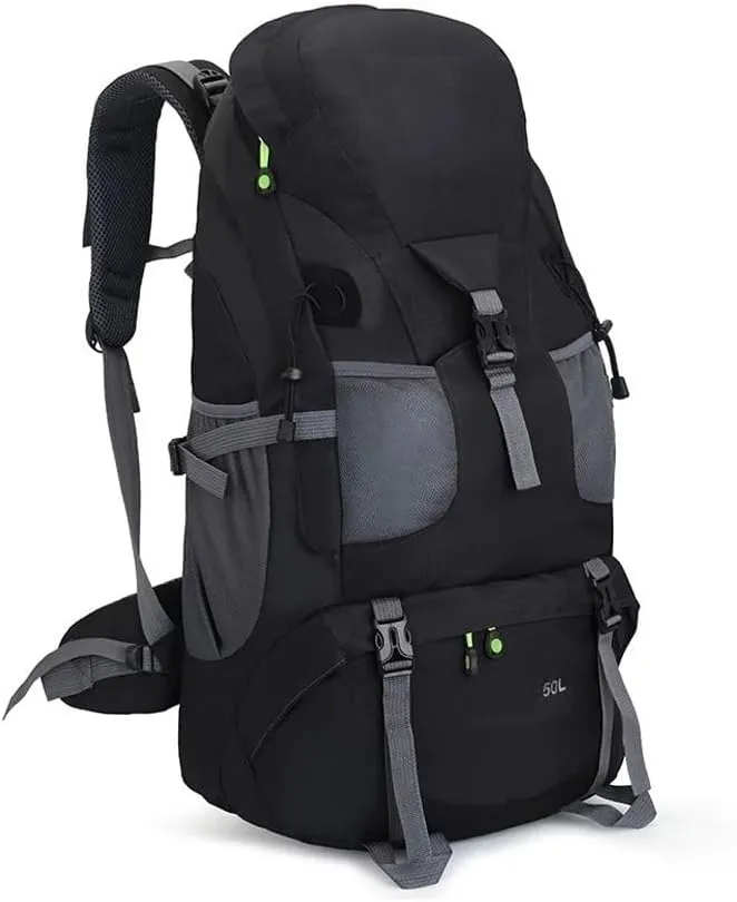 50L Travel Backpack Hiking Waterproof Trekking Bag Outdoor Camping Rucksack Mountaineering Backpacks