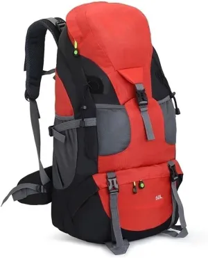 50L Travel Backpack Hiking Waterproof Trekking Bag Outdoor Camping Rucksack Mountaineering Backpacks