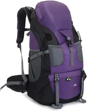 50LTravel Backpack Hiking Waterproof Trekking Bag Outdoor Camping Rucksack Mountaineering Backpacks