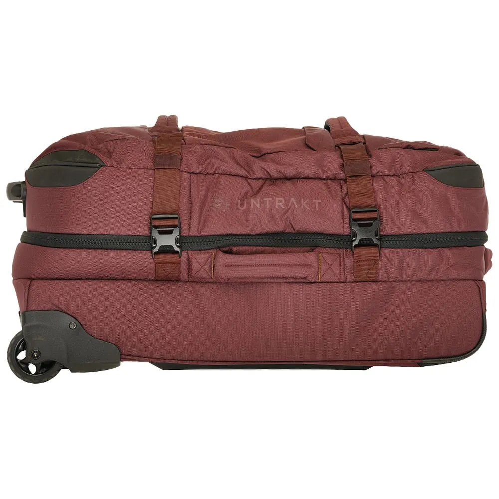 85L Split Roller Wheeled Bag (Burgundy)