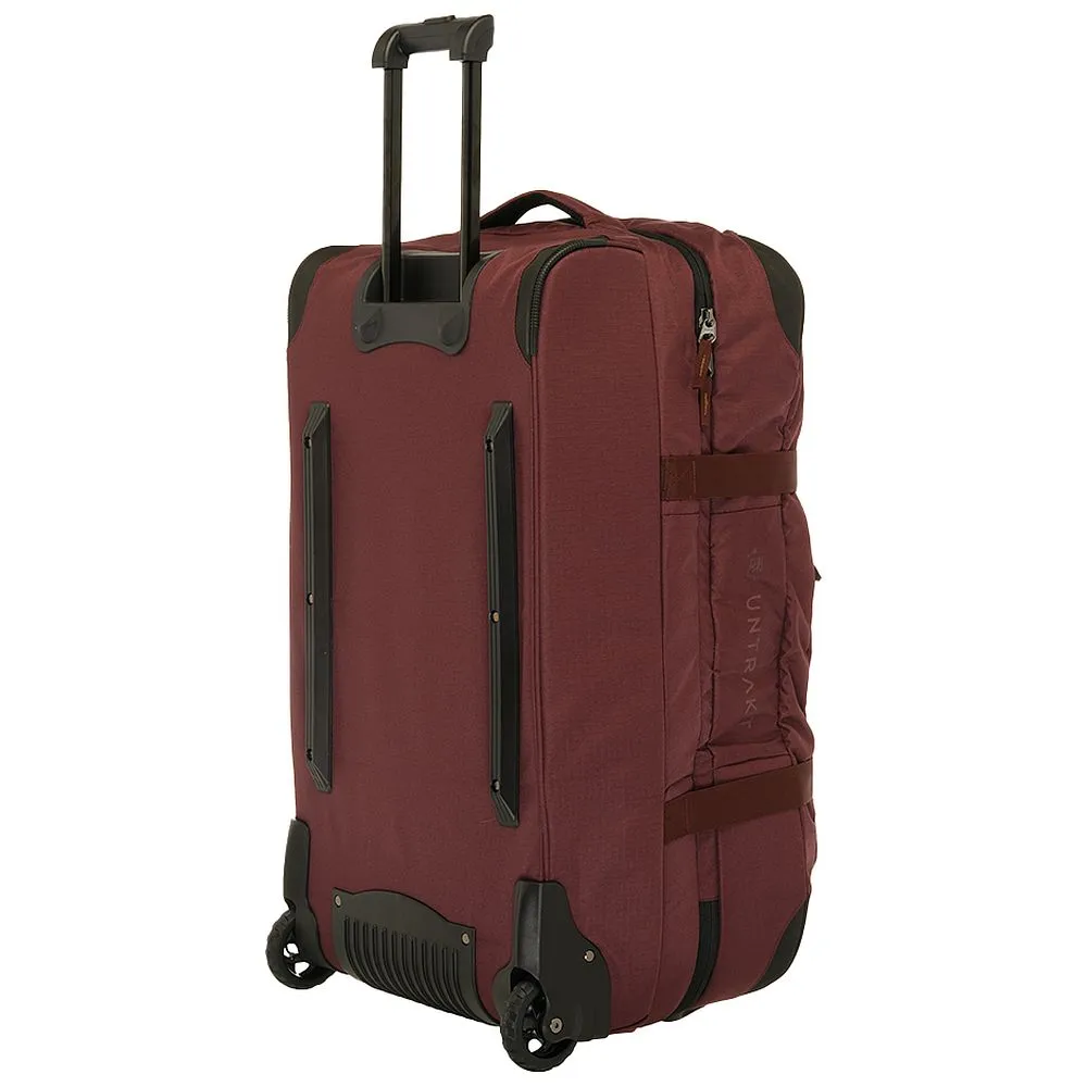 85L Split Roller Wheeled Bag (Burgundy)