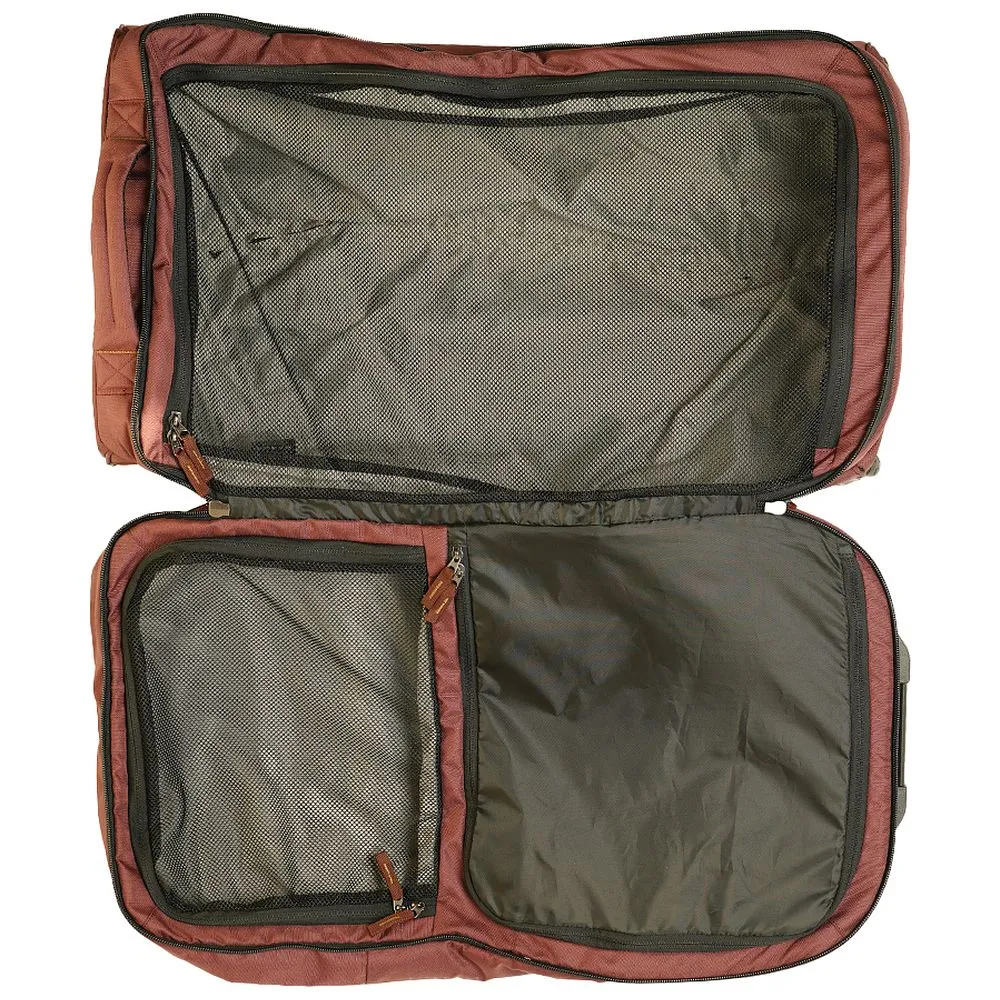85L Split Roller Wheeled Bag (Burgundy)