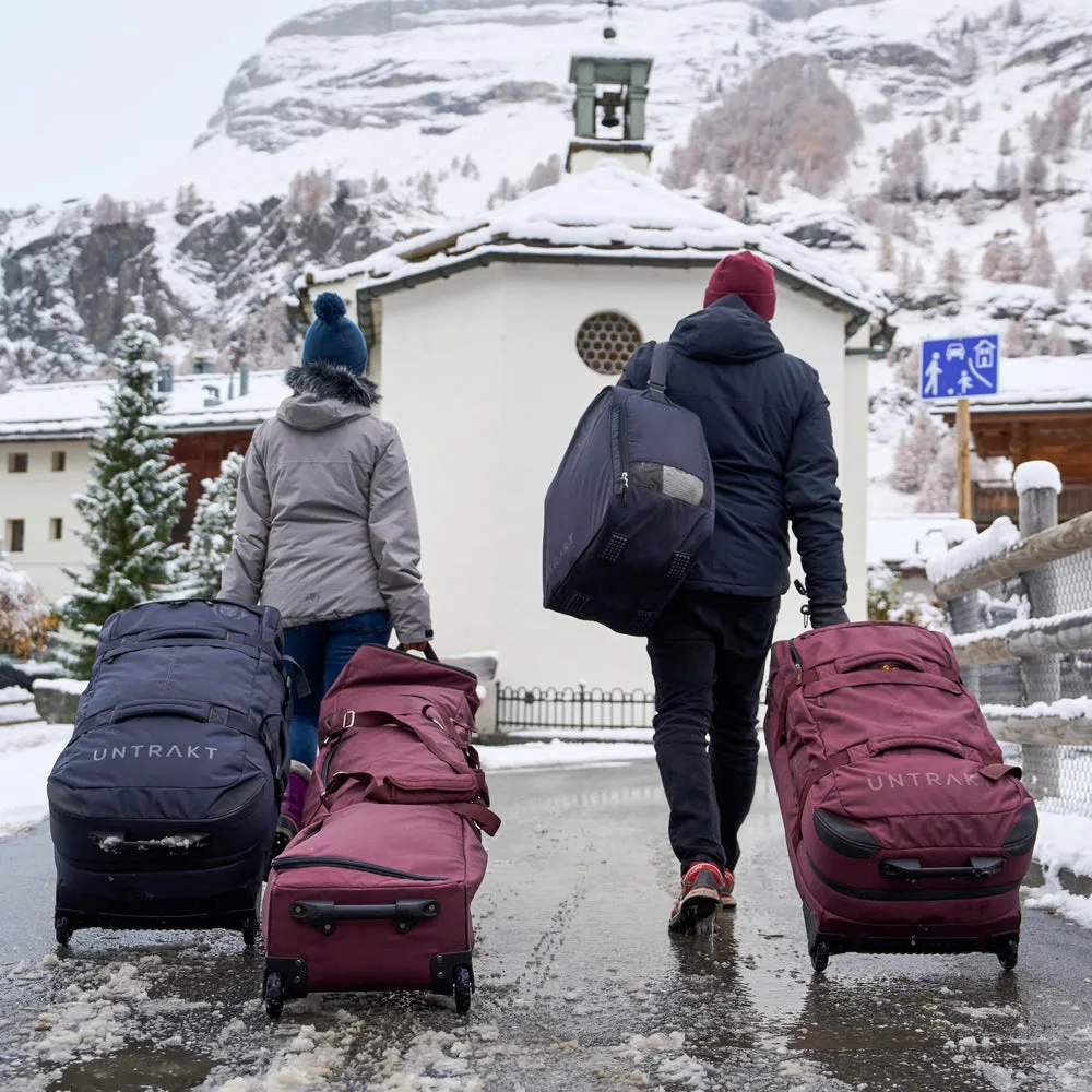 85L Split Roller Wheeled Bag (Burgundy)