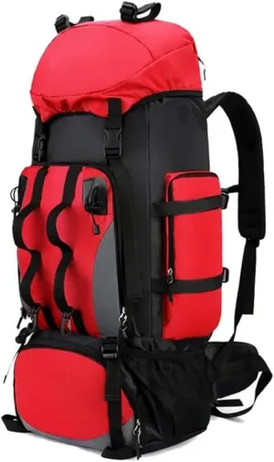 90L Waterproof Hiking Camping Backpack Trekking Bag Rucksack Large Capacity Travel Outdoor Sports Bags