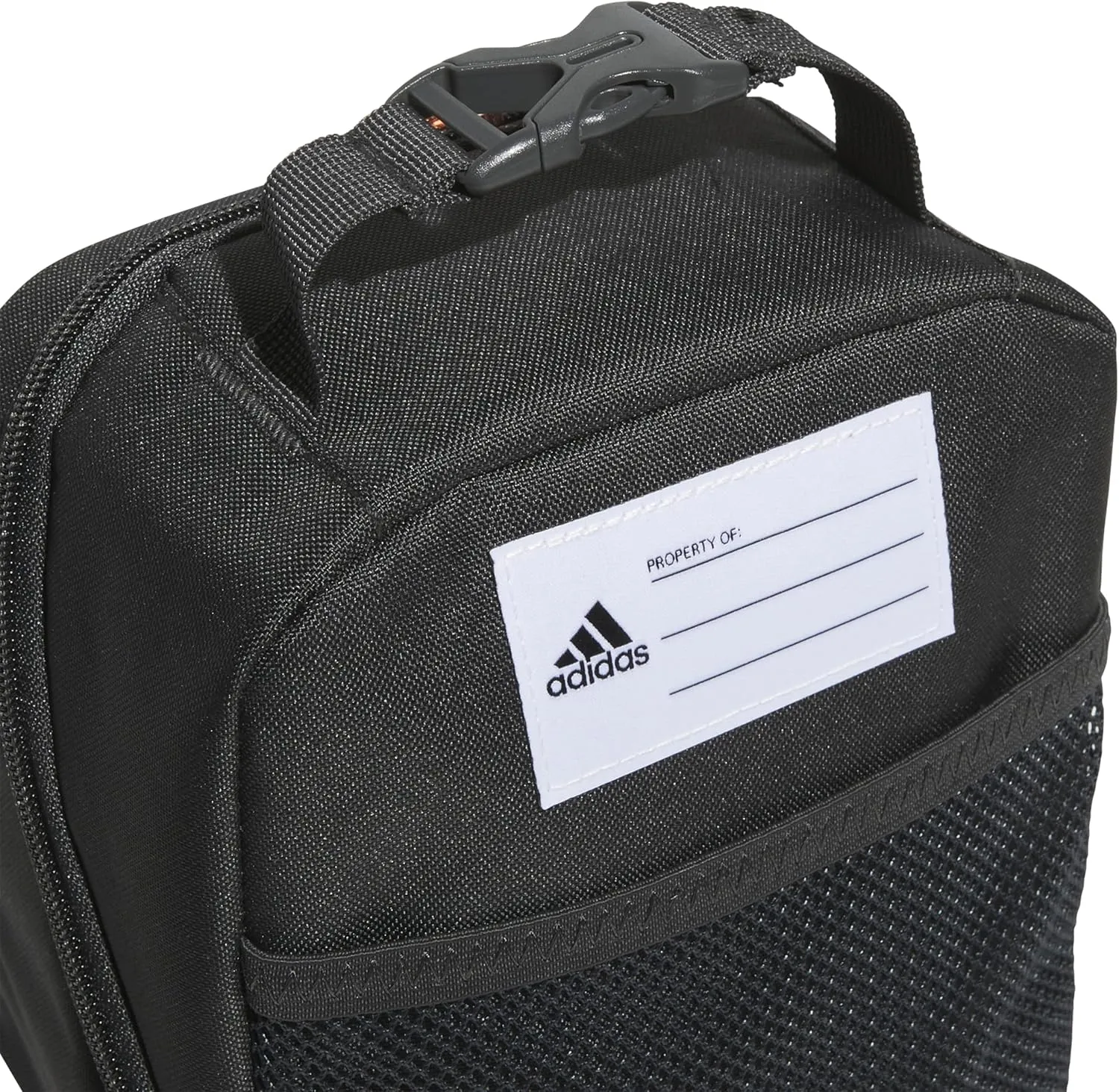 adidas Santiago Lunch Bag Cooler for Women and Men, Insulated Food Container Box with Mesh Pocket, Carbon Grey/Rose Gold/3.0, One Size