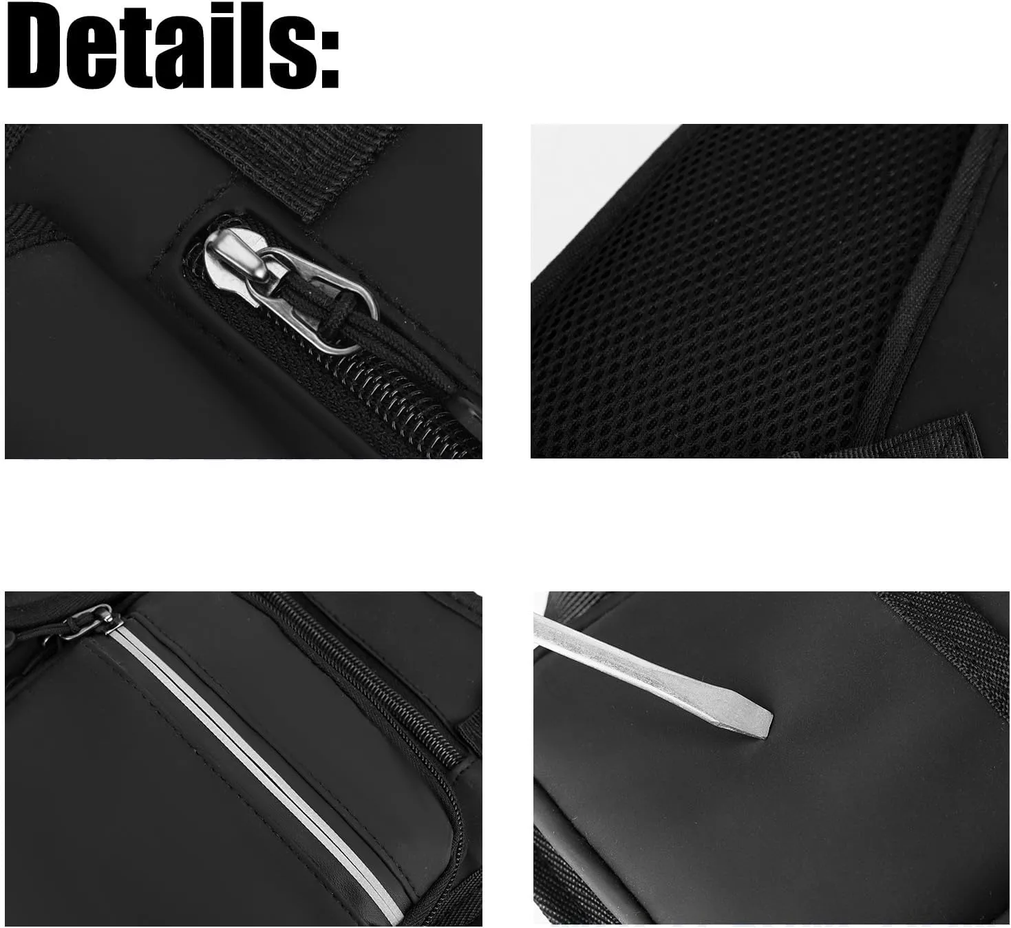 Adjustable Zipper Multi-Functional Tactical Chest Bag Chest Bag for Men for Hiking, Fitness, Outdoor (Blue)