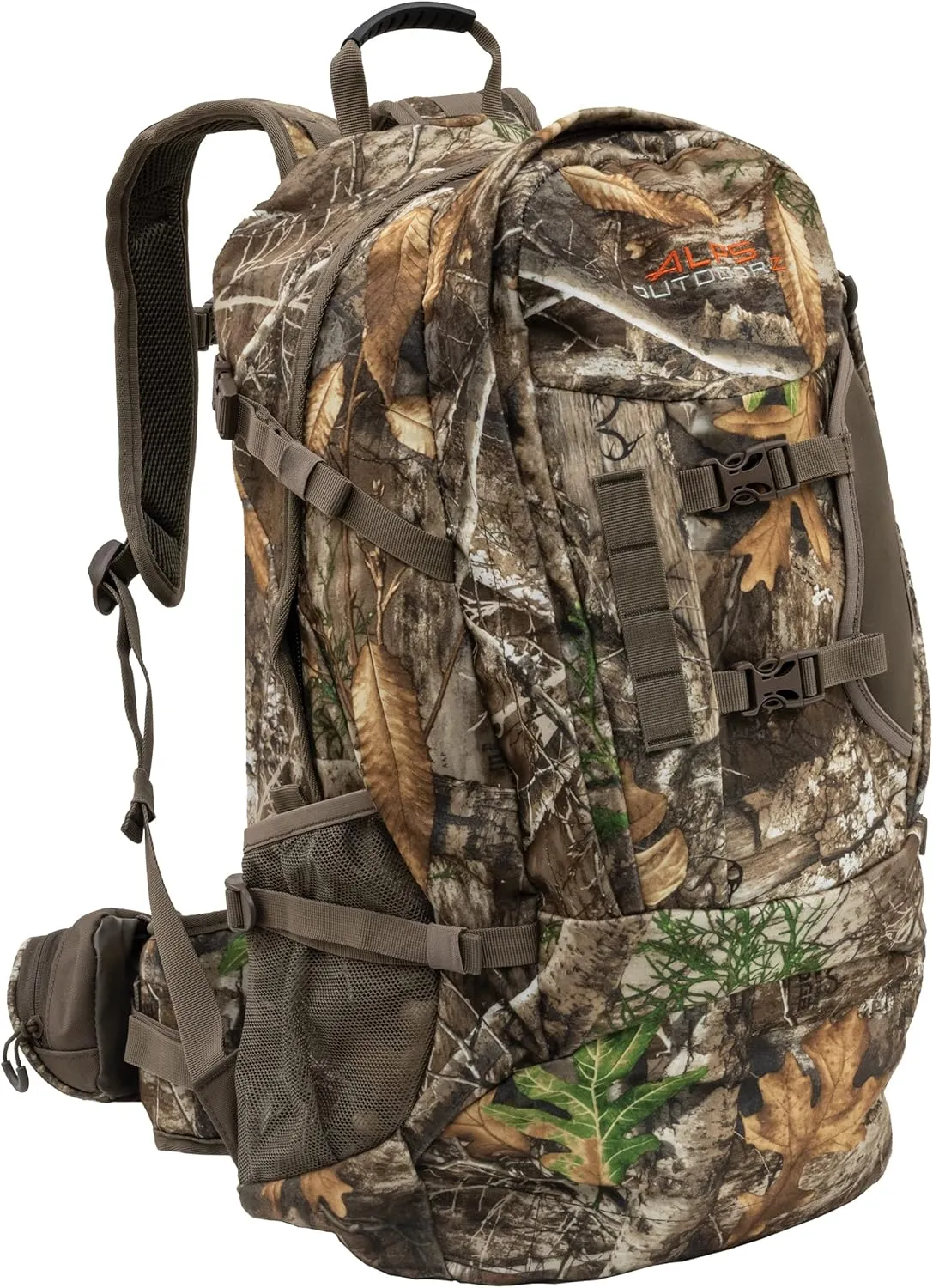 ALPS OutdoorZ Falcon Camo Hunting Pack with Secure Drop-Down Weapon Pocket