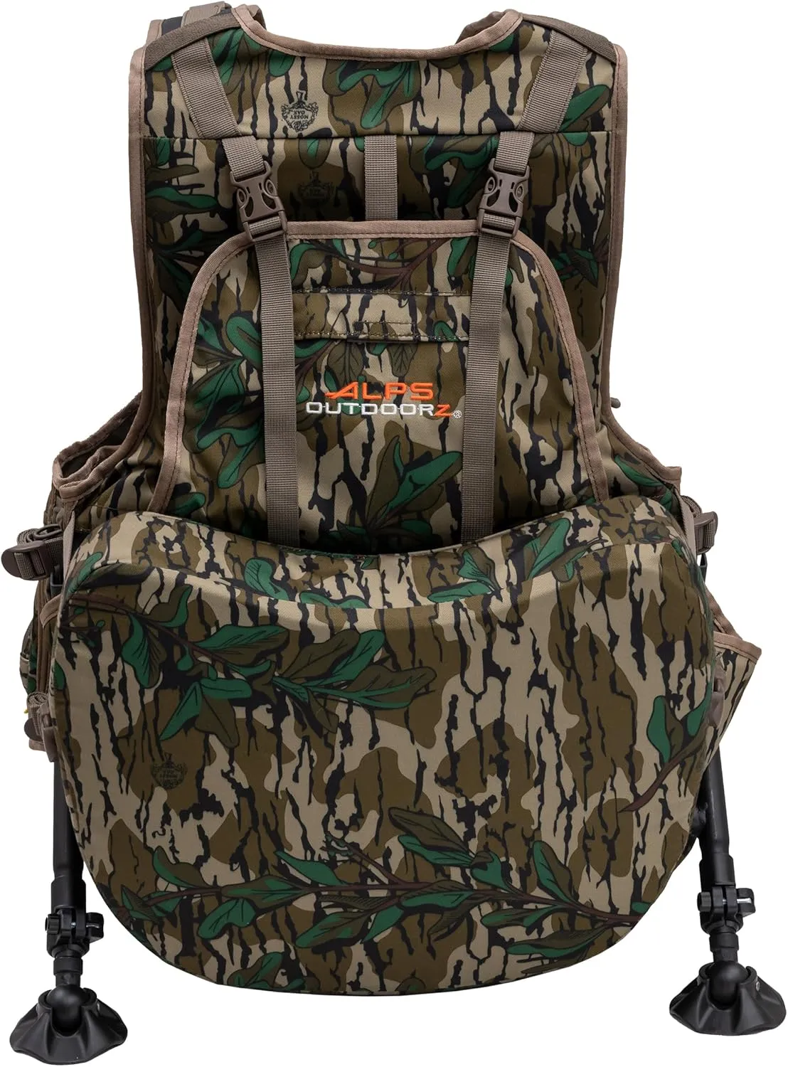 ALPS OutdoorZ Grand Slam Turkey Vest, Sit Anywhere Kickstand Removeable Frame and Memory Foam Seat