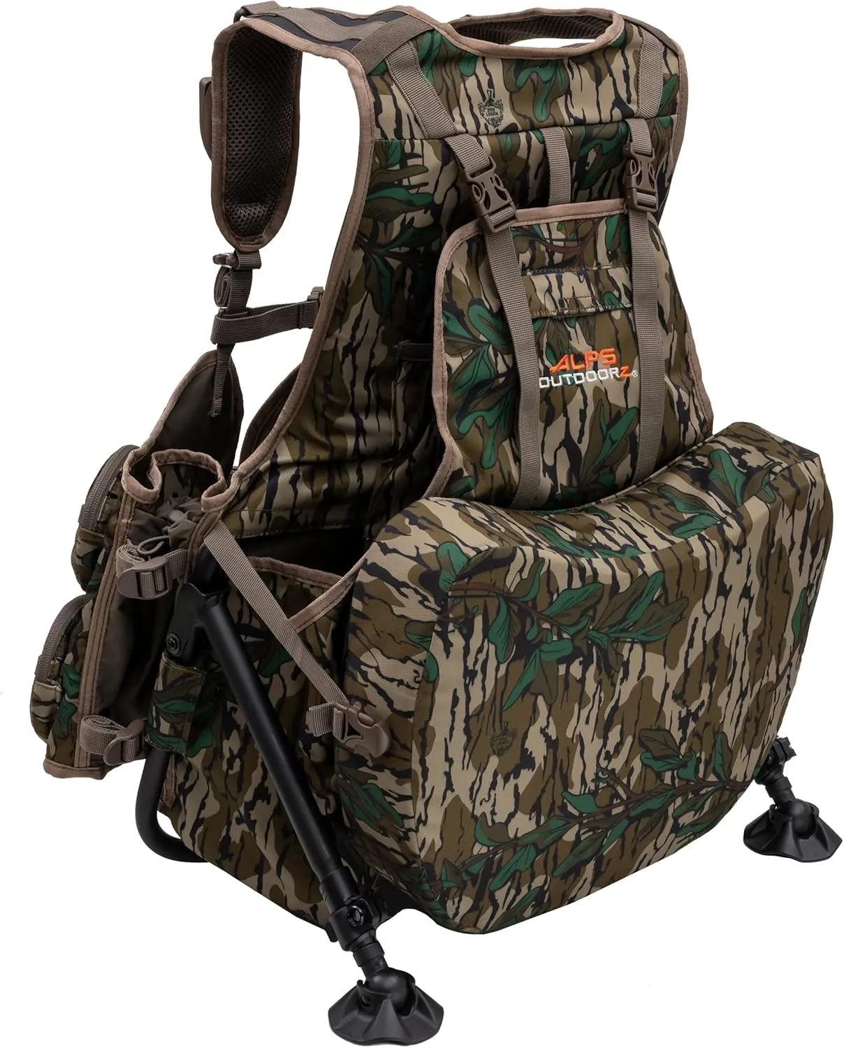 ALPS OutdoorZ Grand Slam Turkey Vest, Sit Anywhere Kickstand Removeable Frame and Memory Foam Seat
