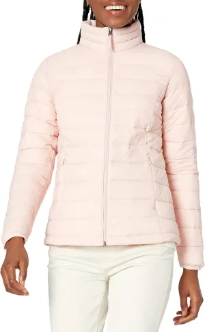 Amazon Essentials Women's Lightweight Long-Sleeve Water-Resistant Packable Puffer Jacket (Available in Plus Size)
