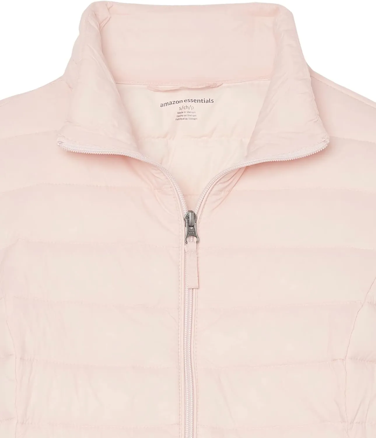 Amazon Essentials Women's Lightweight Long-Sleeve Water-Resistant Packable Puffer Jacket (Available in Plus Size)