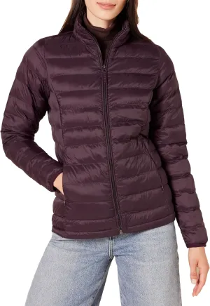 Amazon Essentials Women's Lightweight Water-Resistant Packable Puffer Jacket (Available in Plus Size)