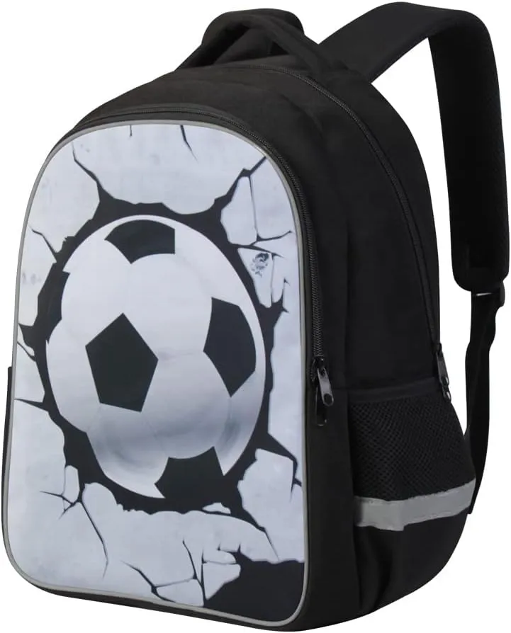 Animal Snake Print School Backpack for Children with Laptop Compartment