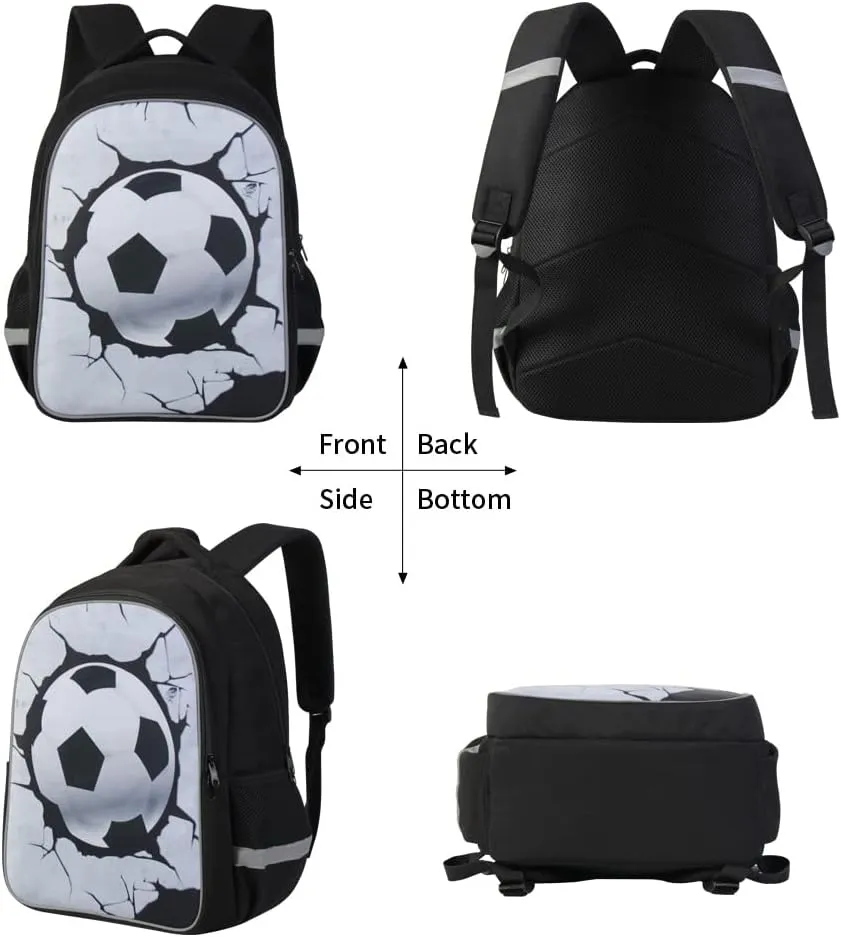 Animal Snake Print School Backpack for Children with Laptop Compartment
