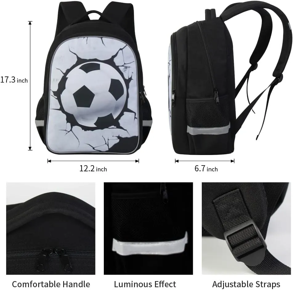 Animal Snake Print School Backpack for Children with Laptop Compartment