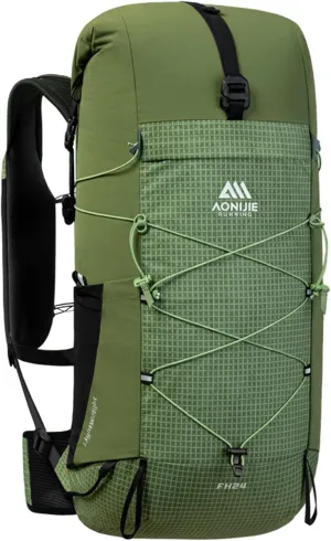 AONIJIE Hiking Backpack 24L Lightweight Hydration Pack Multifunctional Climbing Daypacks Lightweight