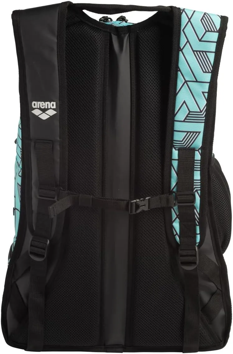 ARENA Unisex Adult Fastpack 3.0 Swim Bag Athlete Sports Backpack Gym Workout Rucksack Wet Gear/Shoes Compartment, 40 Liters