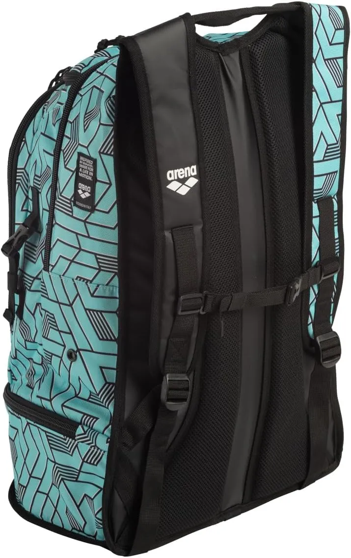ARENA Unisex Adult Fastpack 3.0 Swim Bag Athlete Sports Backpack Gym Workout Rucksack Wet Gear/Shoes Compartment, 40 Liters