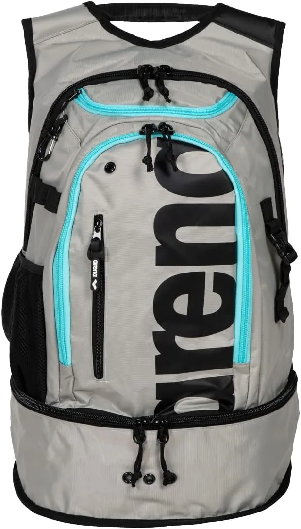 ARENA Unisex Adult Fastpack 3.0 Swim Bag Athlete Sports Backpack Gym Workout Rucksack Wet Gear/Shoes Compartment, 40 Liters